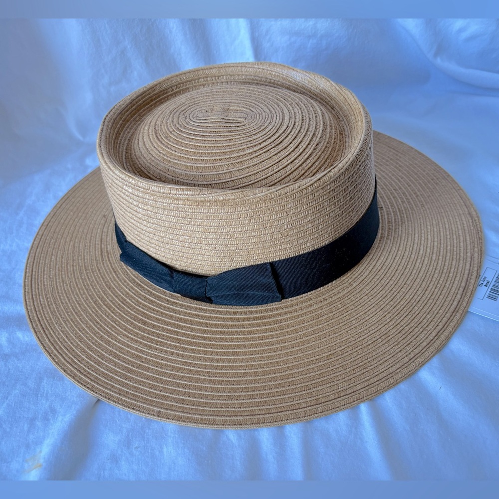 NWT Patina 100% Paper Braid Ribbon Band Women’s Hat